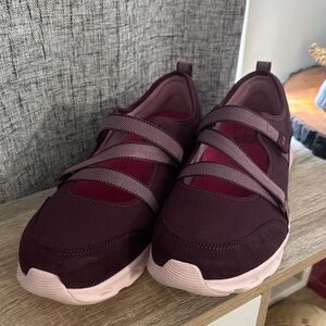 Ryka Women's Burgundy and Pink Sneakers